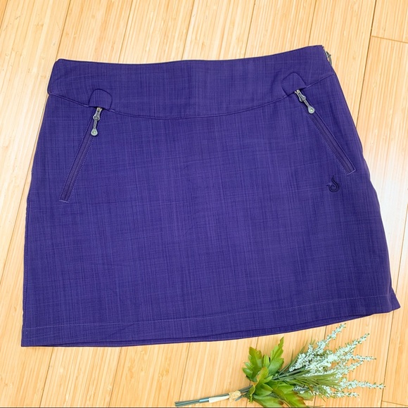 Isis Dresses & Skirts - ISIS outdoor purple fleece lined skirt, 6.